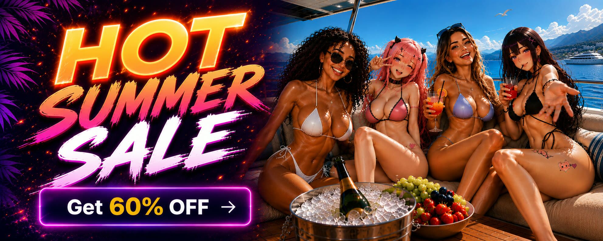 HOT SUMMER SALE - New users only · Limited time